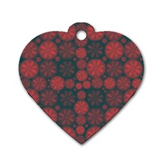 Zappwaits California Dog Tag Heart (two Sides) by zappwaits