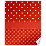 Polka Dots Two Times Canvas 16  x 20  15.75 x19.29  Canvas - 1