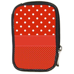 Polka Dots Two Times Compact Camera Leather Case by impacteesstreetwearten