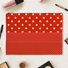 Polka Dots Two Times Cosmetic Bag (xl) by impacteesstreetwearten