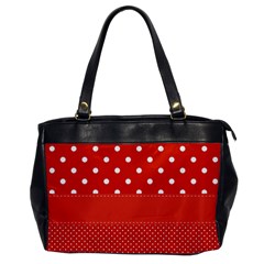 Polka Dots Two Times Oversize Office Handbag by impacteesstreetwearten