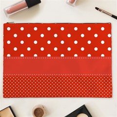 Polka Dots Two Times Cosmetic Bag (xxl) by impacteesstreetwearten