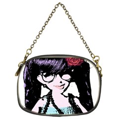 Girl With Flower Chain Purse (One Side)