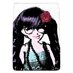 Girl With Flower Removable Flap Cover (L)