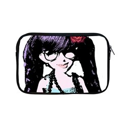 Girl With Flower Apple MacBook Pro 13  Zipper Case