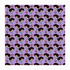 Redhead Girl Pattern Lilac Medium Glasses Cloth by snowwhitegirl