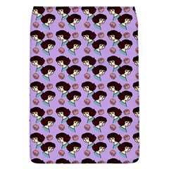 Redhead Girl Pattern Lilac Removable Flap Cover (l) by snowwhitegirl