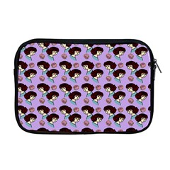 Redhead Girl Pattern Lilac Apple Macbook Pro 17  Zipper Case by snowwhitegirl