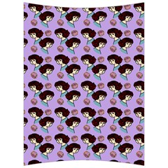 Redhead Girl Pattern Lilac Back Support Cushion by snowwhitegirl