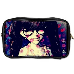 Retro Girl Toiletries Bag (one Side) by snowwhitegirl