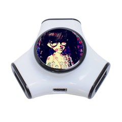 Retro Girl 3-port Usb Hub by snowwhitegirl