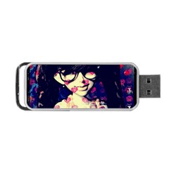 Retro Girl Portable Usb Flash (two Sides) by snowwhitegirl