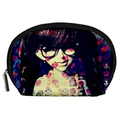 Retro Girl Accessory Pouch (large)