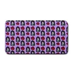 Girl Flower Pattern Lilac Medium Bar Mats by snowwhitegirl