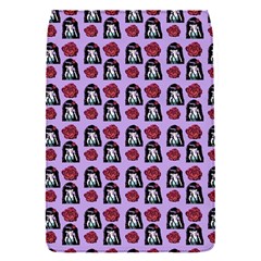 Girl Flower Pattern Lilac Removable Flap Cover (s) by snowwhitegirl