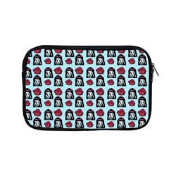 Girl Flower Pattern Light Blue Apple Macbook Pro 13  Zipper Case by snowwhitegirl