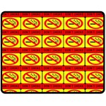 Dont Smoke Fleece Blanket (Medium)  60 x50  Blanket Front