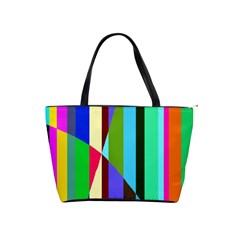 Stripes Interrupted Classic Shoulder Handbag