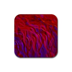 Background Texture Pattern Rubber Coaster (square)  by Wegoenart