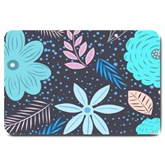 Pattern Nature Color Banner Modern Large Doormat  by Wegoenart