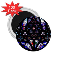 Barcelona Cathedral Spain Stained Glass 2 25  Magnets (100 Pack)  by Wegoenart