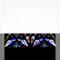 Barcelona Cathedral Spain Stained Glass Rectangular Jigsaw Puzzl by Wegoenart