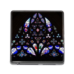 Barcelona Cathedral Spain Stained Glass Memory Card Reader (square 5 Slot) by Wegoenart