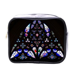 Barcelona Cathedral Spain Stained Glass Mini Toiletries Bag (one Side) by Wegoenart