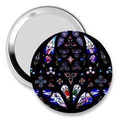 Barcelona Cathedral Spain Stained Glass 3  Handbag Mirrors by Wegoenart