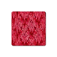 Background Abstract Surface Red Square Magnet by Wegoenart