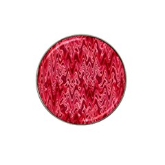 Background Abstract Surface Red Hat Clip Ball Marker (4 Pack) by Wegoenart