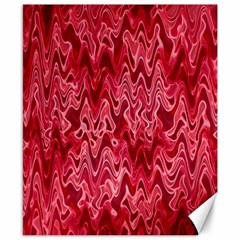 Background Abstract Surface Red Canvas 8  X 10  by Wegoenart