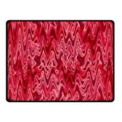 Background Abstract Surface Red Double Sided Fleece Blanket (small)  by Wegoenart