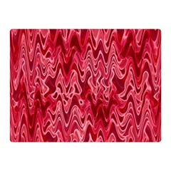 Background Abstract Surface Red Double Sided Flano Blanket (mini)  by Wegoenart