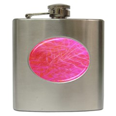 Background Abstract Texture Hip Flask (6 Oz)