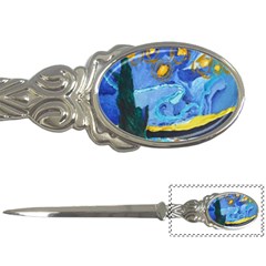 Painting Illustrations Vincent Van Gogh Letter Opener by Wegoenart