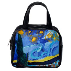 Painting Illustrations Vincent Van Gogh Classic Handbag (one Side) by Wegoenart