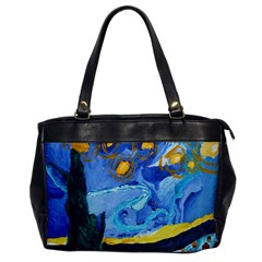 Painting Illustrations Vincent Van Gogh Oversize Office Handbag by Wegoenart