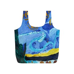 Painting Illustrations Vincent Van Gogh Full Print Recycle Bag (s) by Wegoenart