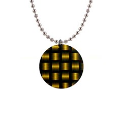 Background Pattern Desktop Metal Gold Golden 1  Button Necklace by Wegoenart