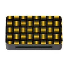 Background Pattern Desktop Metal Gold Golden Memory Card Reader With Cf by Wegoenart