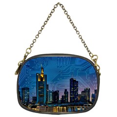 Smart City Circuit Board Chain Purse (two Sides) by Wegoenart