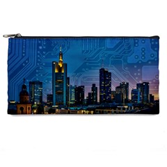 Smart City Circuit Board Pencil Cases by Wegoenart