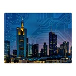 Smart City Circuit Board Double Sided Flano Blanket (Mini)  35 x27  Blanket Back