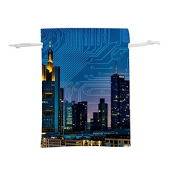 Smart City Circuit Board Lightweight Drawstring Pouch (m)