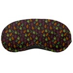 Tribal Leaves House Art Tribal Art Sleeping Mask Front