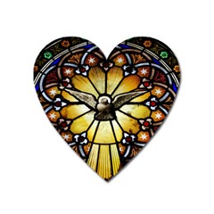 Spain Catalonia Montserrat Church Heart Magnet by Wegoenart