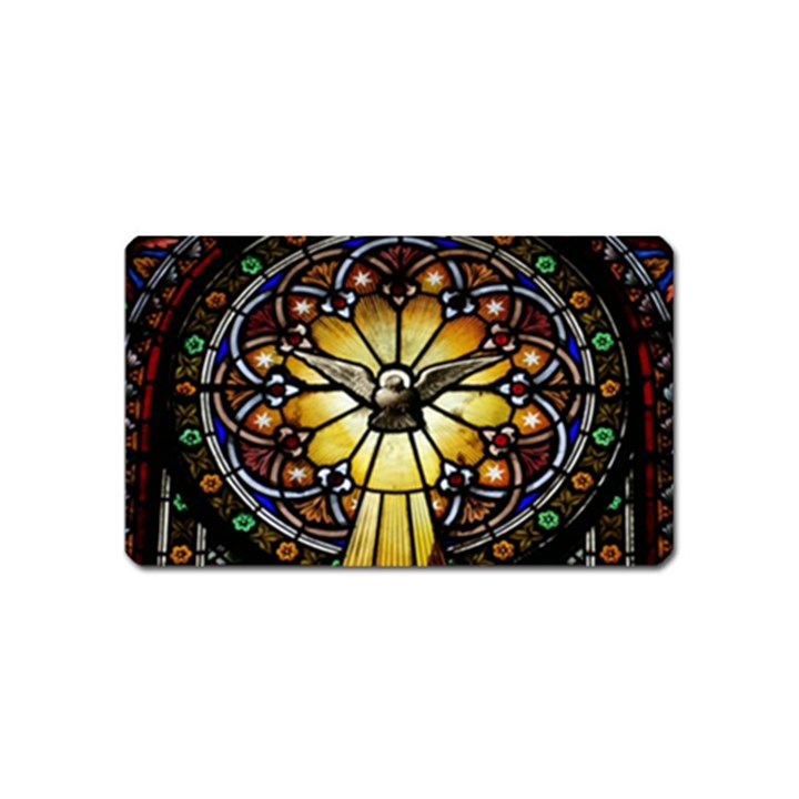 Spain Catalonia Montserrat Church Magnet (Name Card)