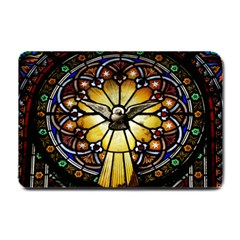 Spain Catalonia Montserrat Church Small Doormat  by Wegoenart