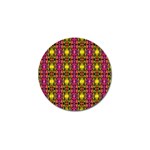 Abstract 41 Golf Ball Marker Front